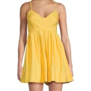 A.L.C. Yellow Mini Dress